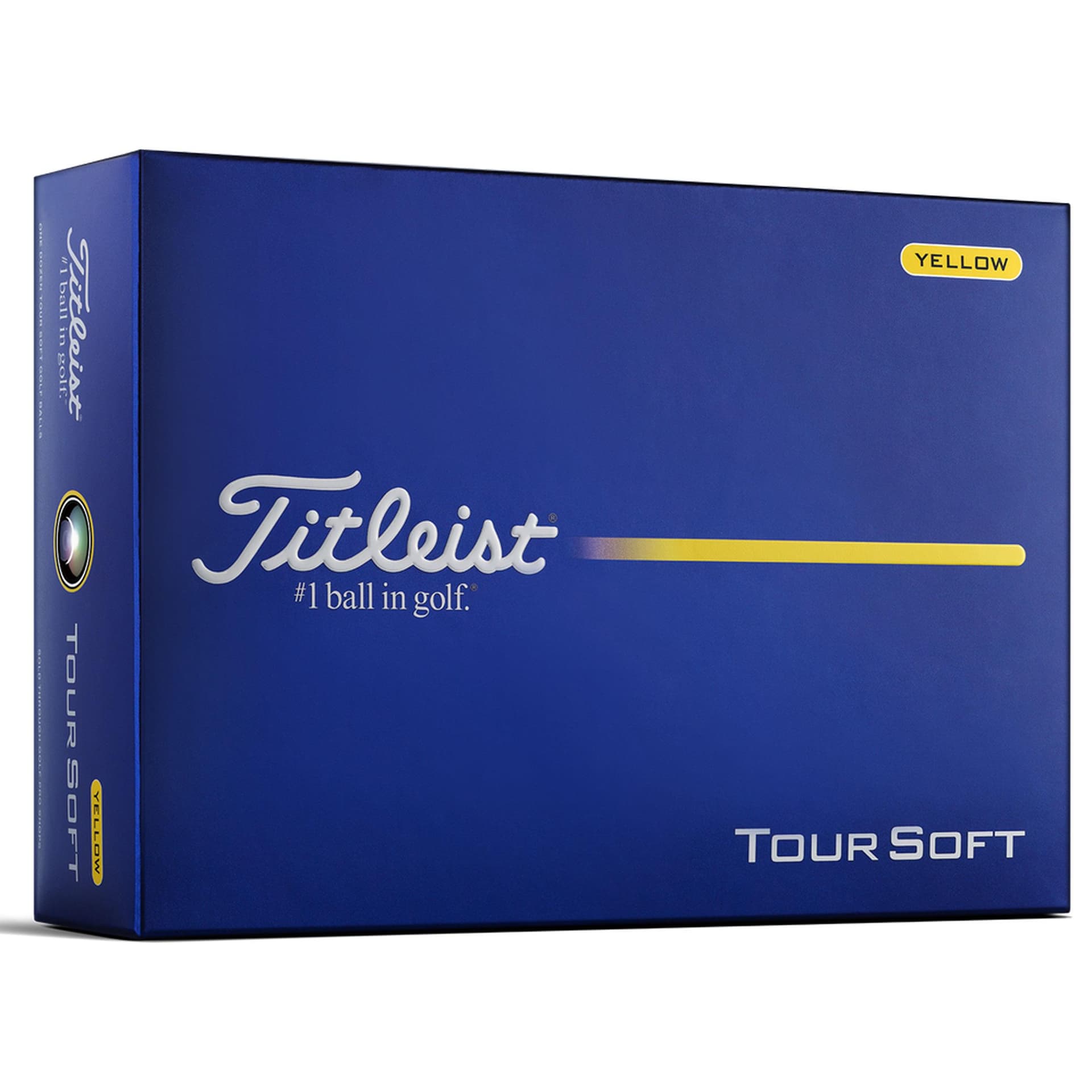 Titleist Tour Soft Yellow Golf Balls - 1 Dozen