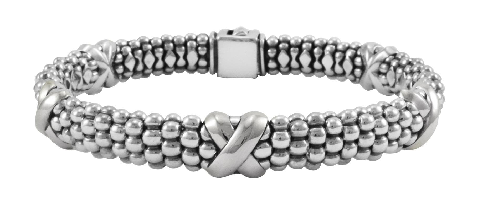 Five Station X Caviar Bracelet Size 7"