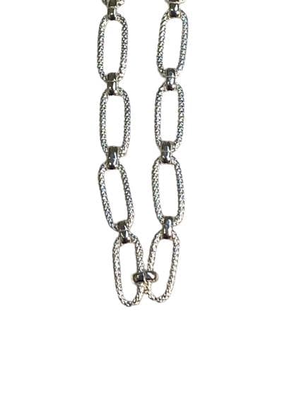 Latonia Cabella created Silver Plated Yard of Chains