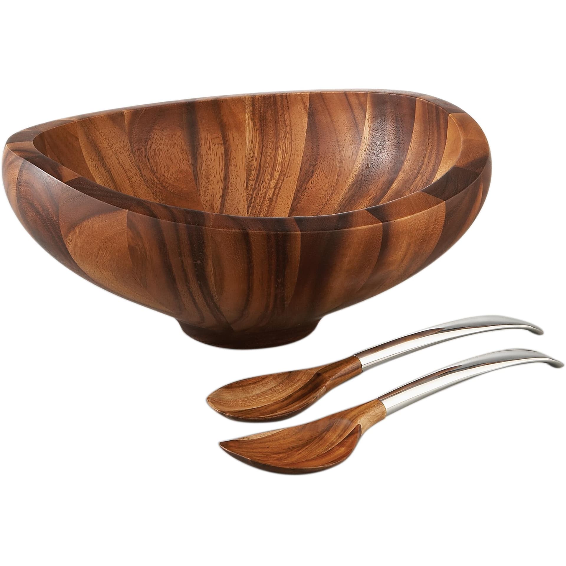Butterfly Salad Bowl w/ Server