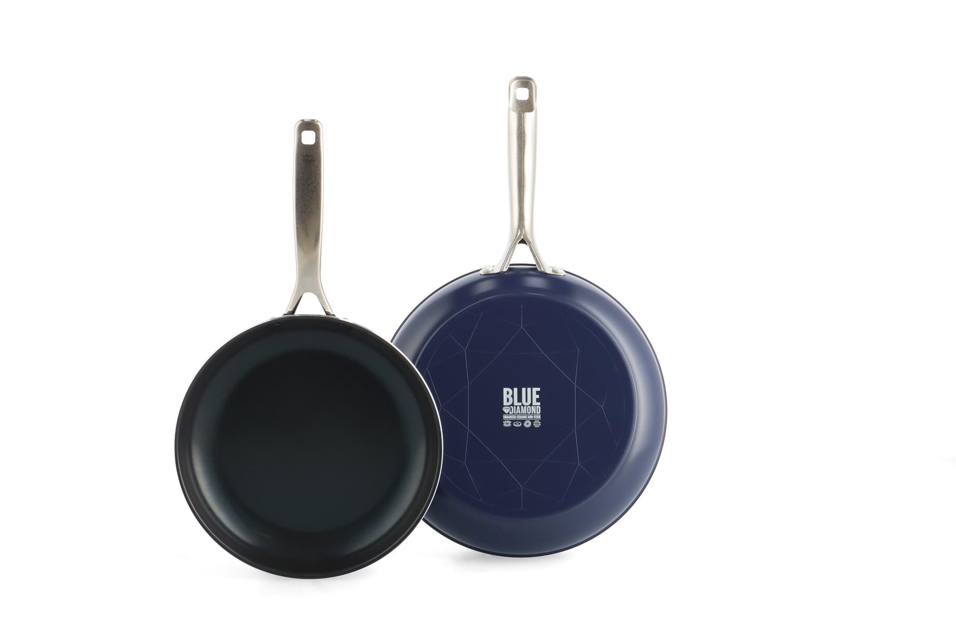 2pc Classic Nonstick Ceramic Frypan Set