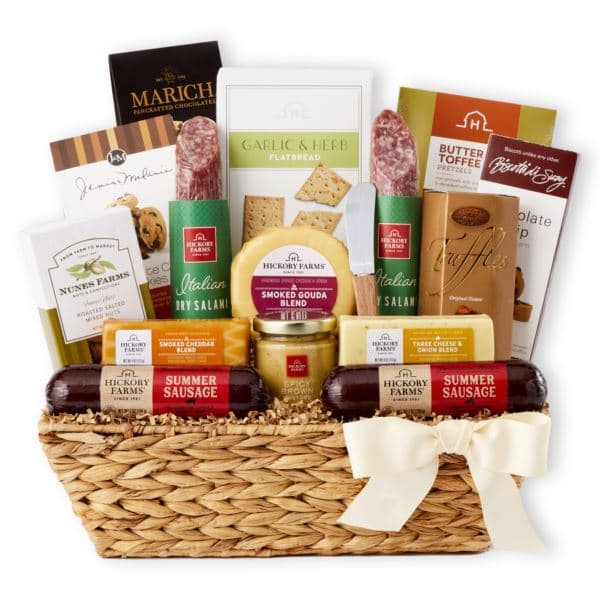Deluxe Charcuterie Gift Basket