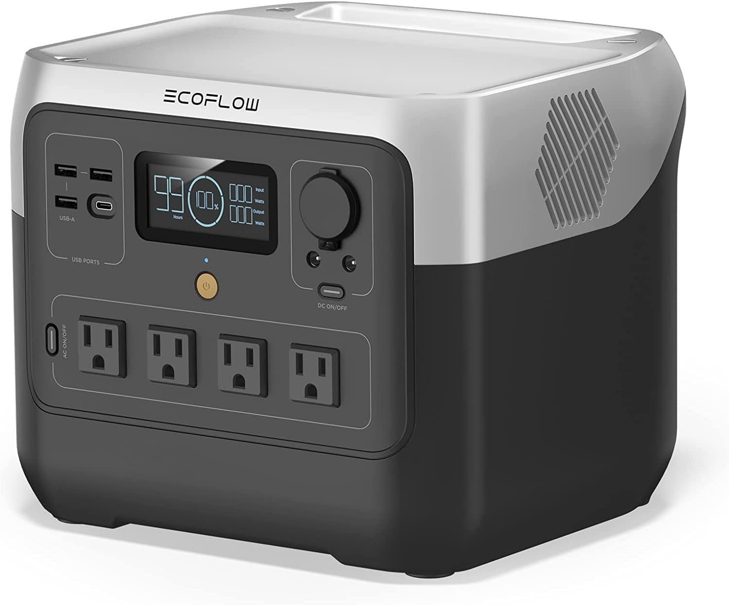 EcoFlow River 2 Pro 800W Output/1600W Peak Push-Button Start Battery Generator