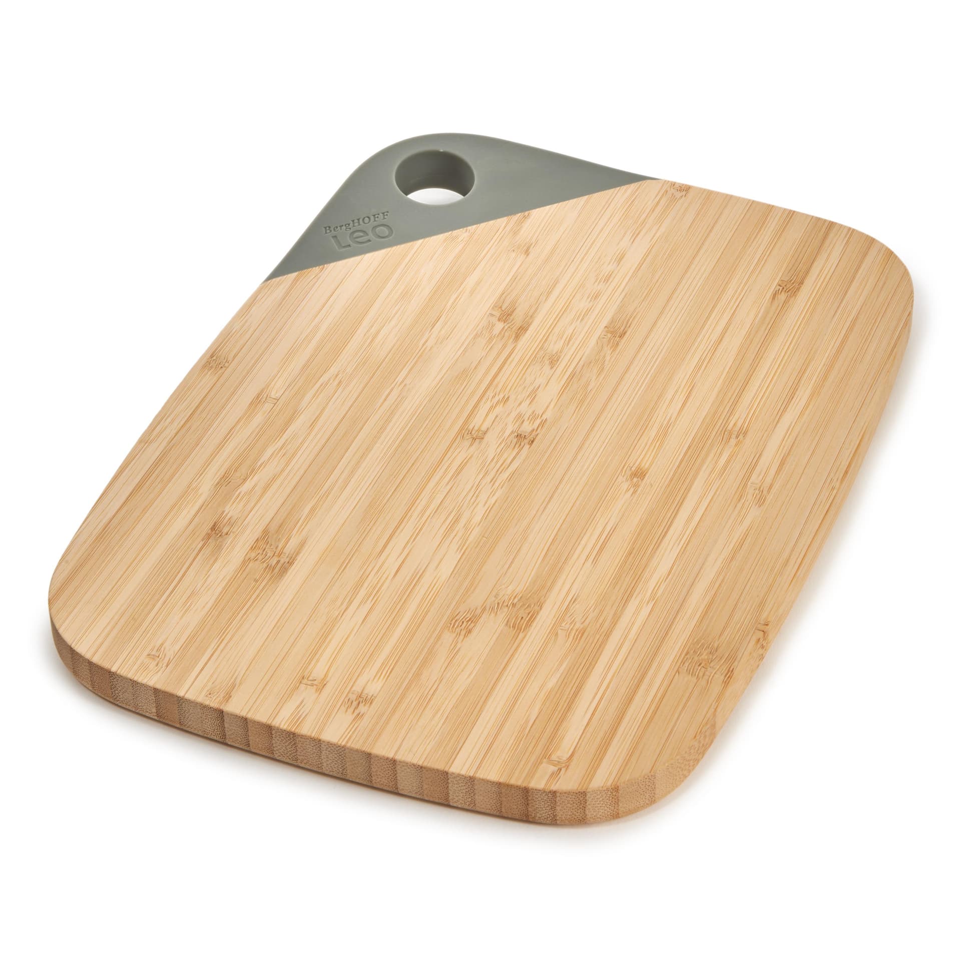 Balance Bamboo Small Cutting Board 11", Recycled Material, Gray
