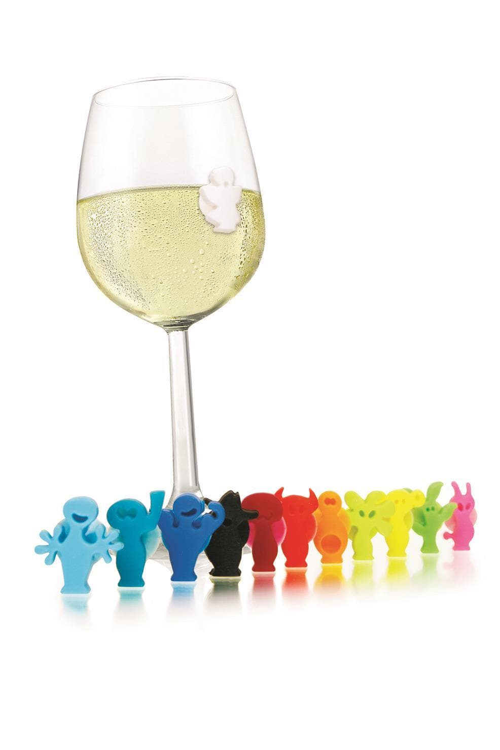 Vacu Vin Glass Markers Party People Gift Box