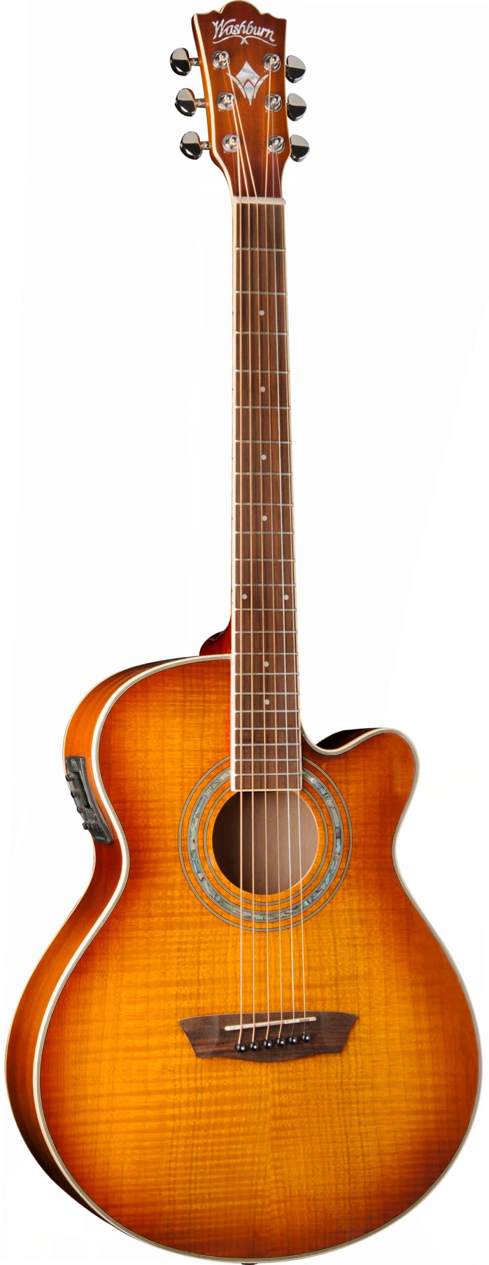 EA15ITB-A Festive Cutaway Acoustic Electric Guitar