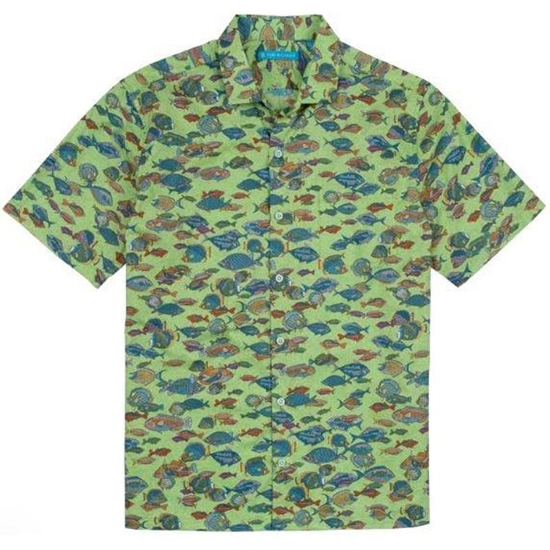 Mens Schools Out SS Shirt - Wasabi-2X