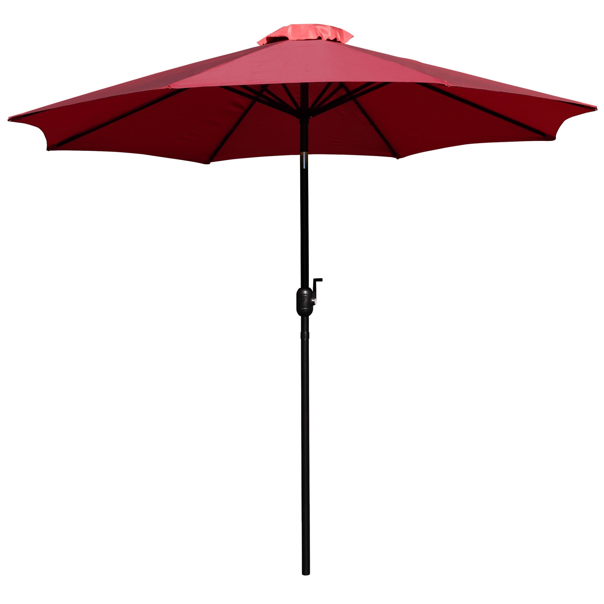 Patio Umbrella w/ 9' Pole: Red