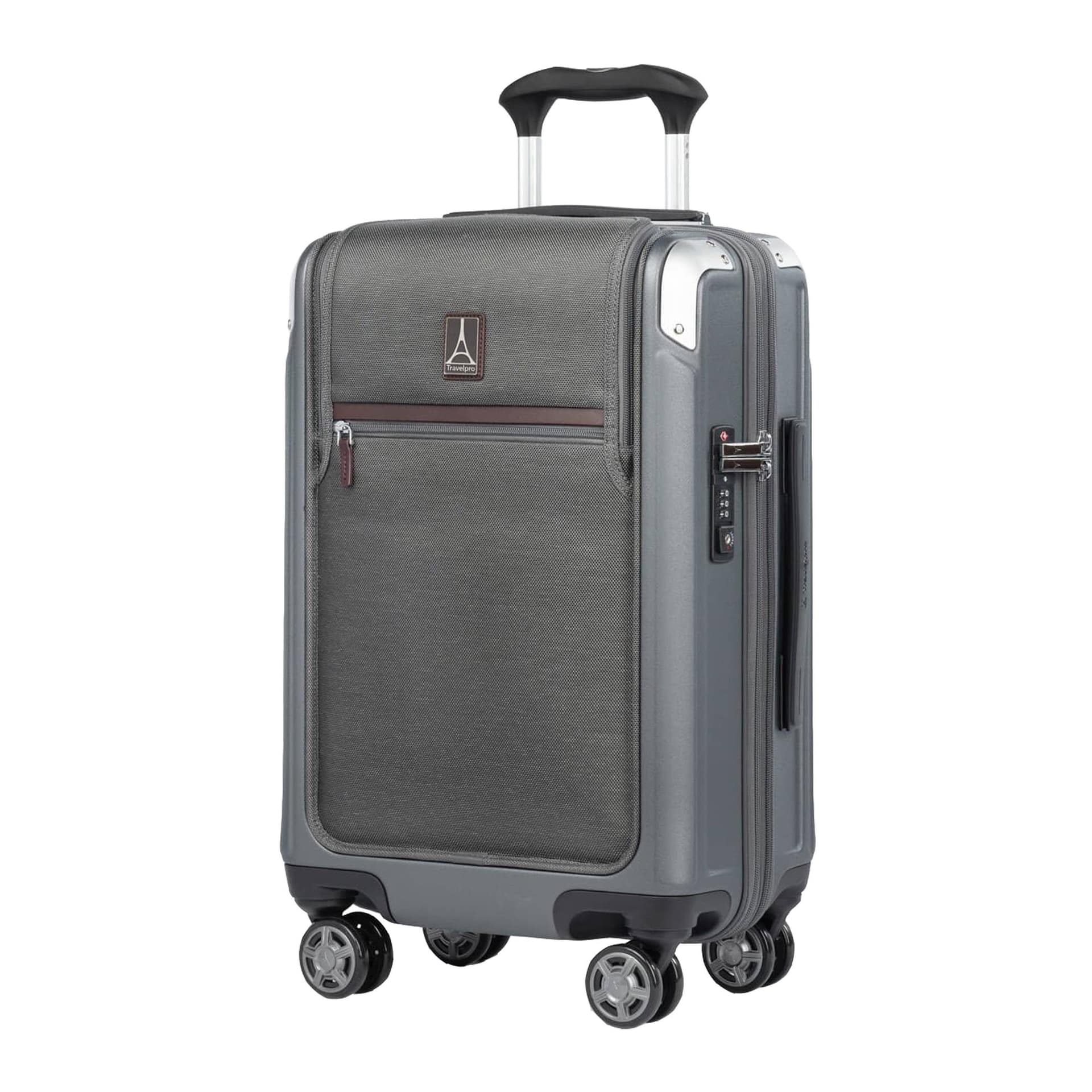 Platinum Elite Business Plus Carry-On Hardside Spinner - Vintage Grey