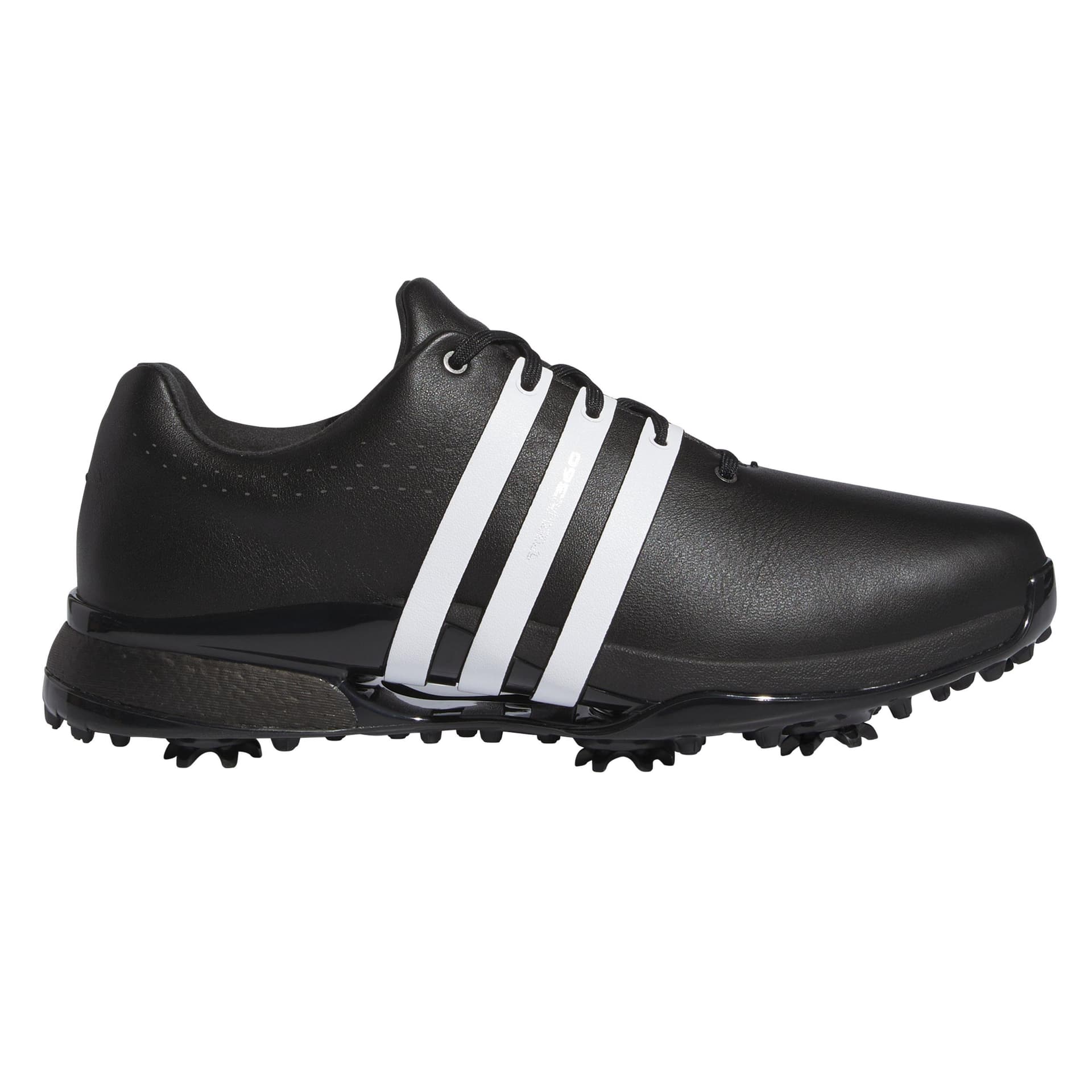 Adidas Tour360 Golf Shoes - Black/White/9.5