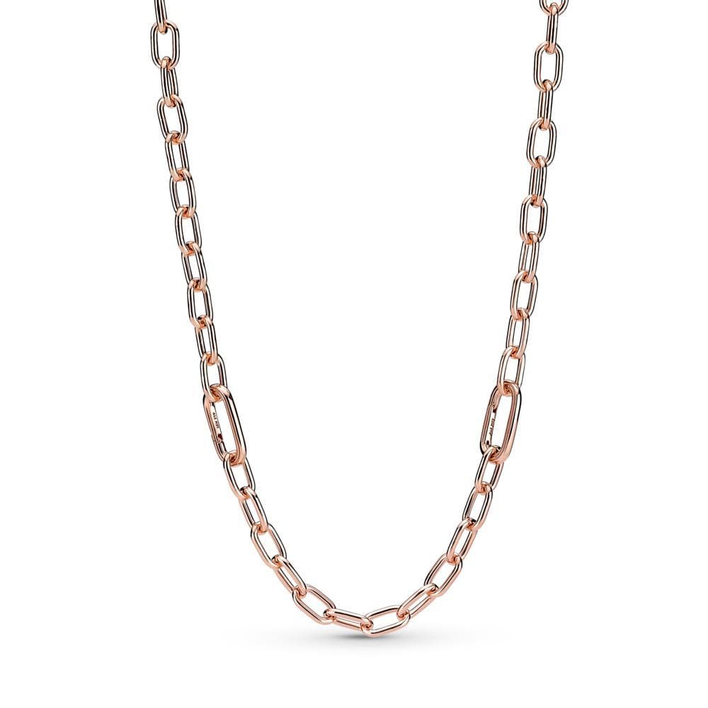 Rose Link Necklace Size 19.7"