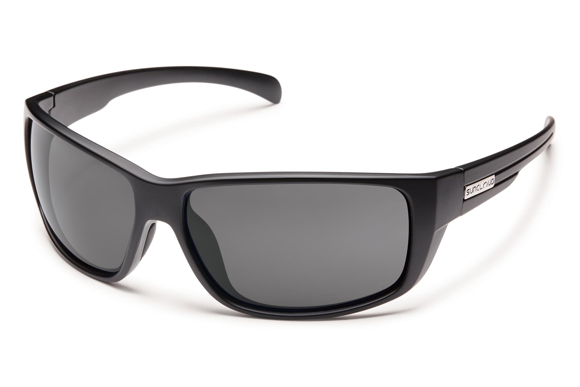 Suncloud Milestone Polarized Sunglasses - Matte Black/Gray