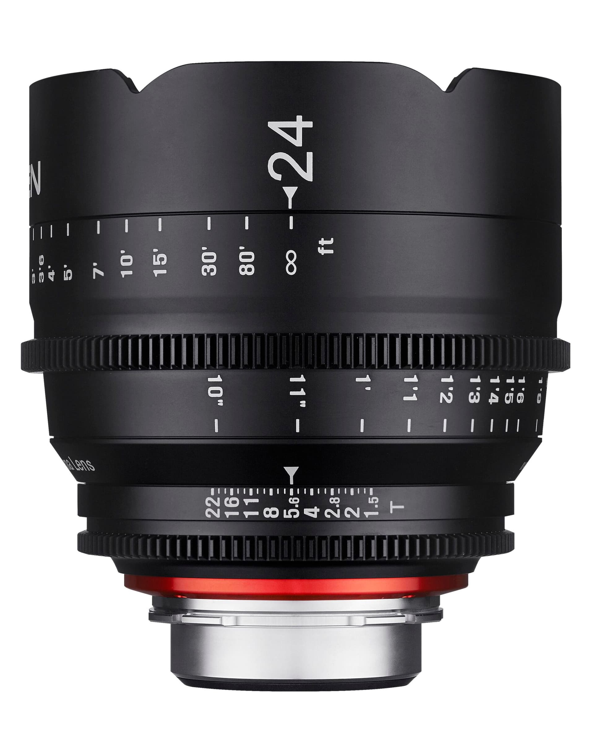 24mm T1.5 Pro Cine Lens for PL Mount