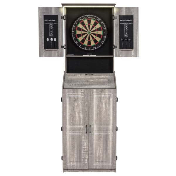 LED Standing Arcade Dart Cabinet Set