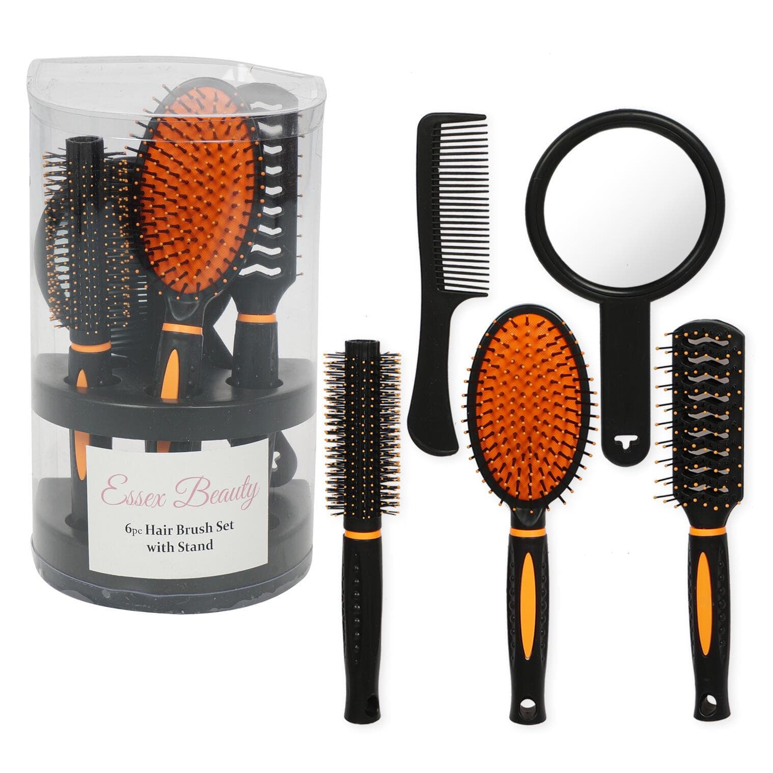 6 Piece Hair Brush Set