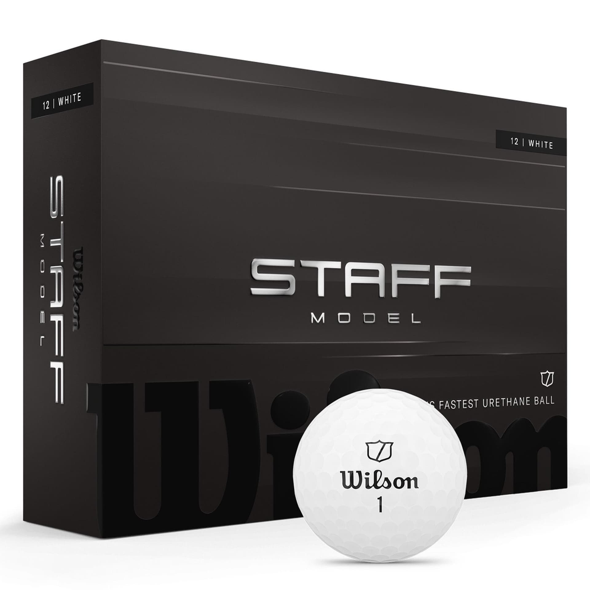 Wilson Staff Model White Golf Balls - 1 Dozen