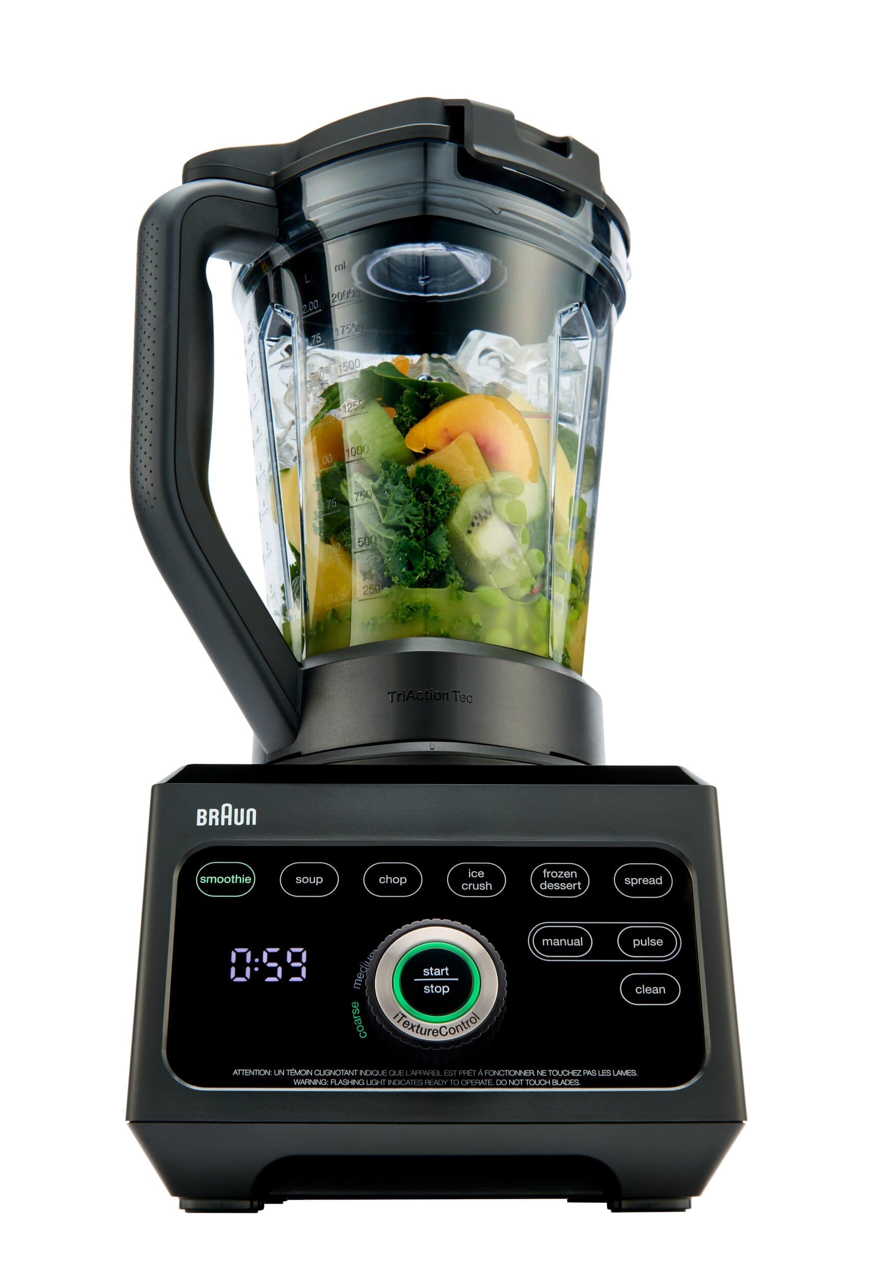 Power Blender with Thermal Resistant Glass Jug - Black