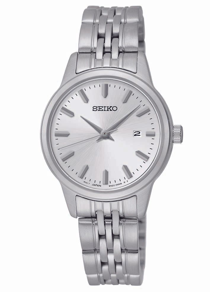 Ladies PRIME Analog Silver Case Silver Dial