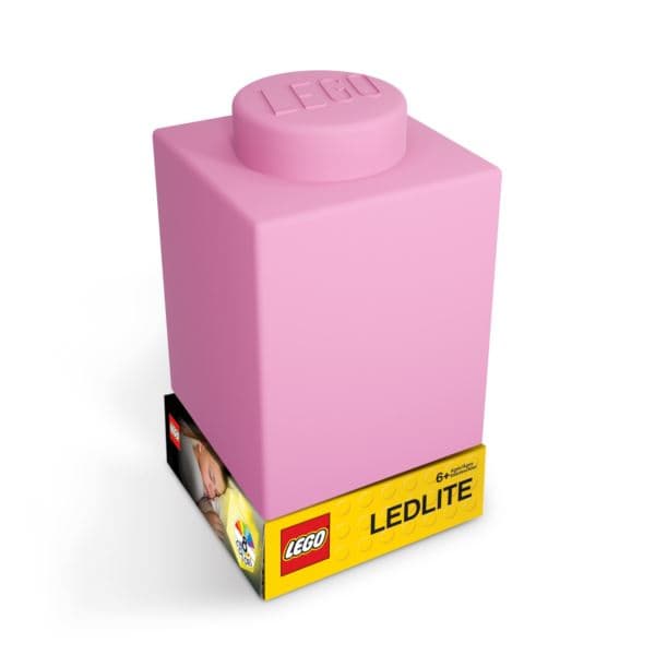1X1 Brick Silicone Night Light - Pink
