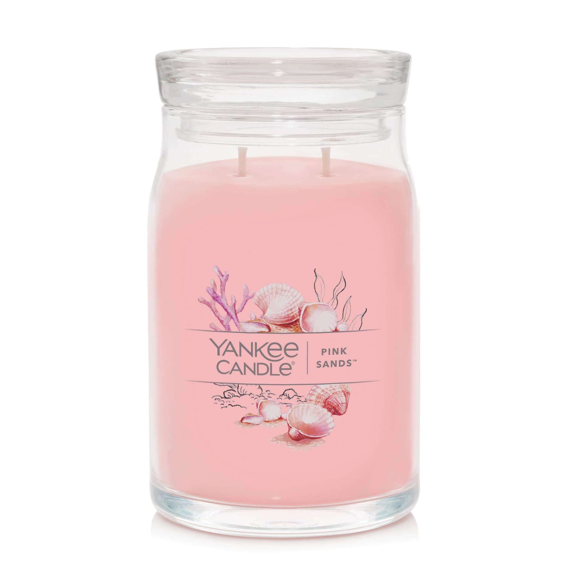 Signature Large Jar Candle - Pink Sands