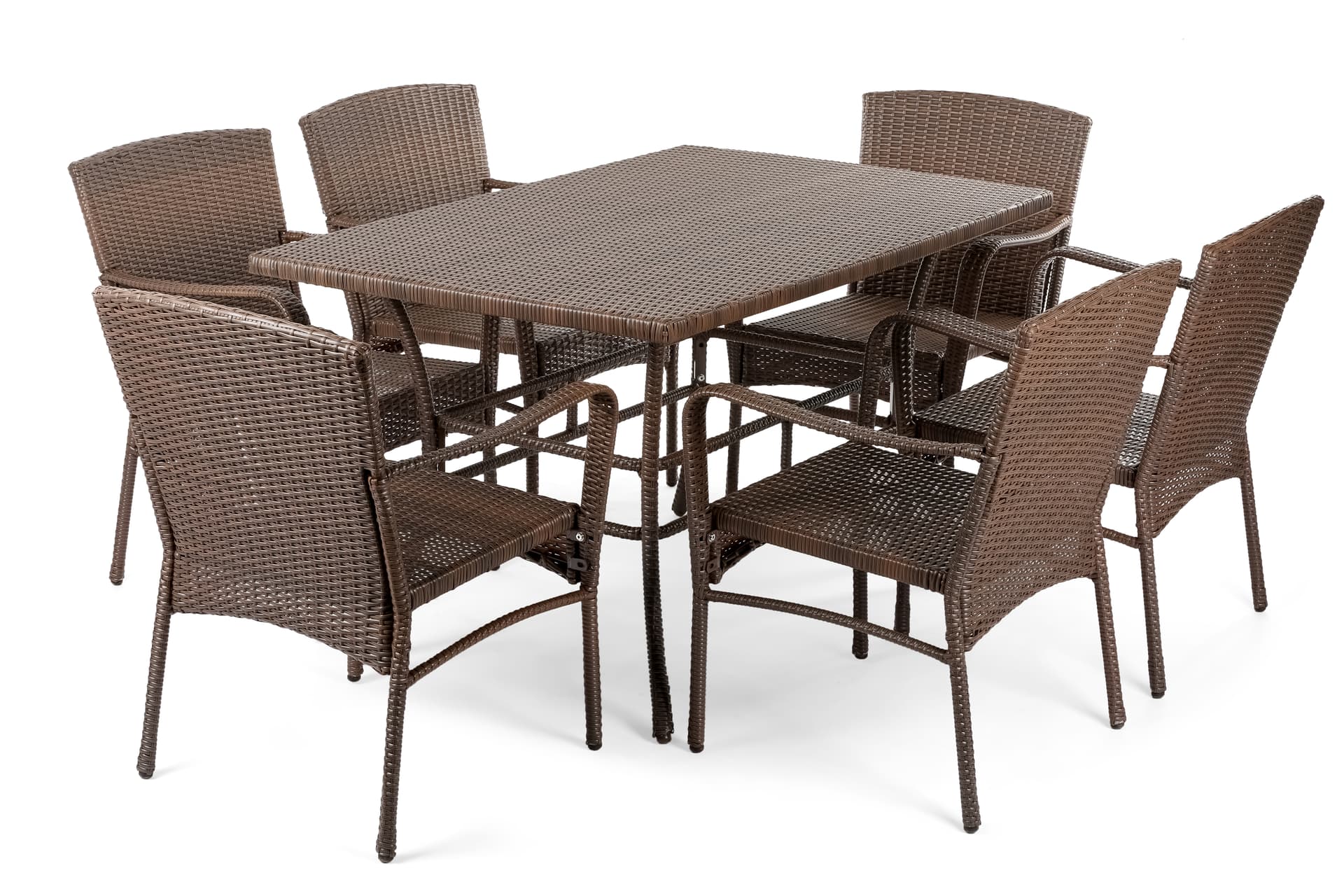 Simplicity Collection 7-Piece Outdoor Dining Set