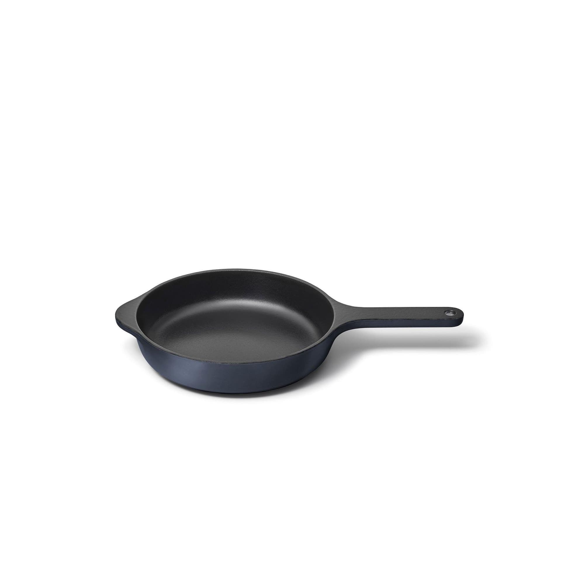 8" Enameled Cast Iron Mini Skillet Midnight Blue