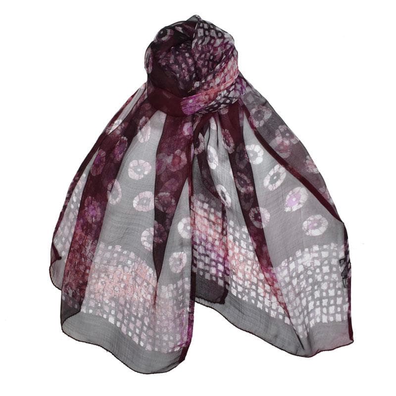 Tesla Handprinted Scarf