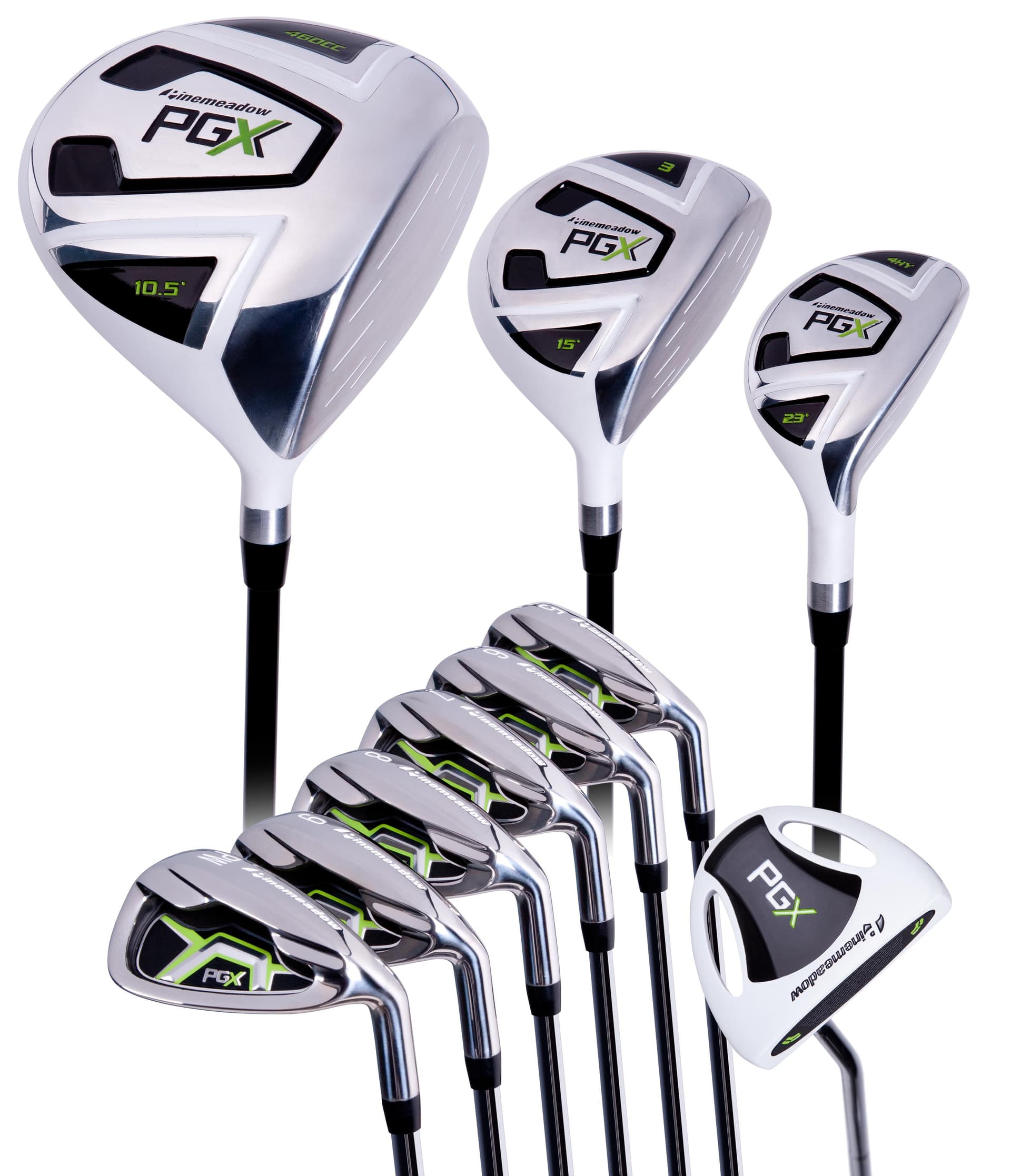 PGX 9-Piece Set plus PGX Putter in Right Hand