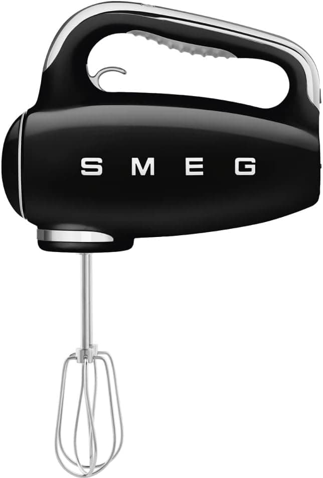 50's Retro-Style Hand Mixer Black
