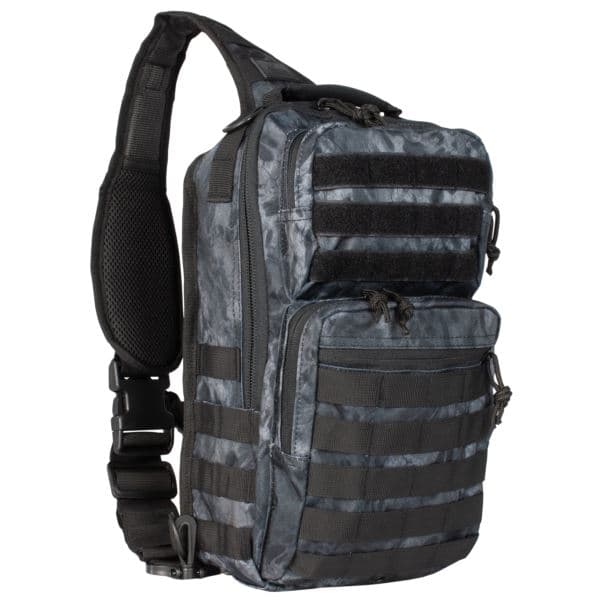 Large Rover Sling Pack - Black Out Camo