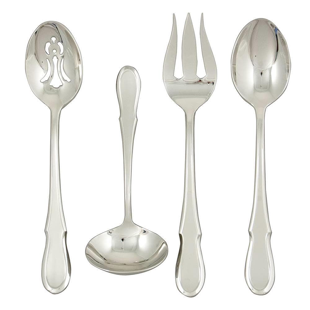 4pc Celine Platinum Hostess Set