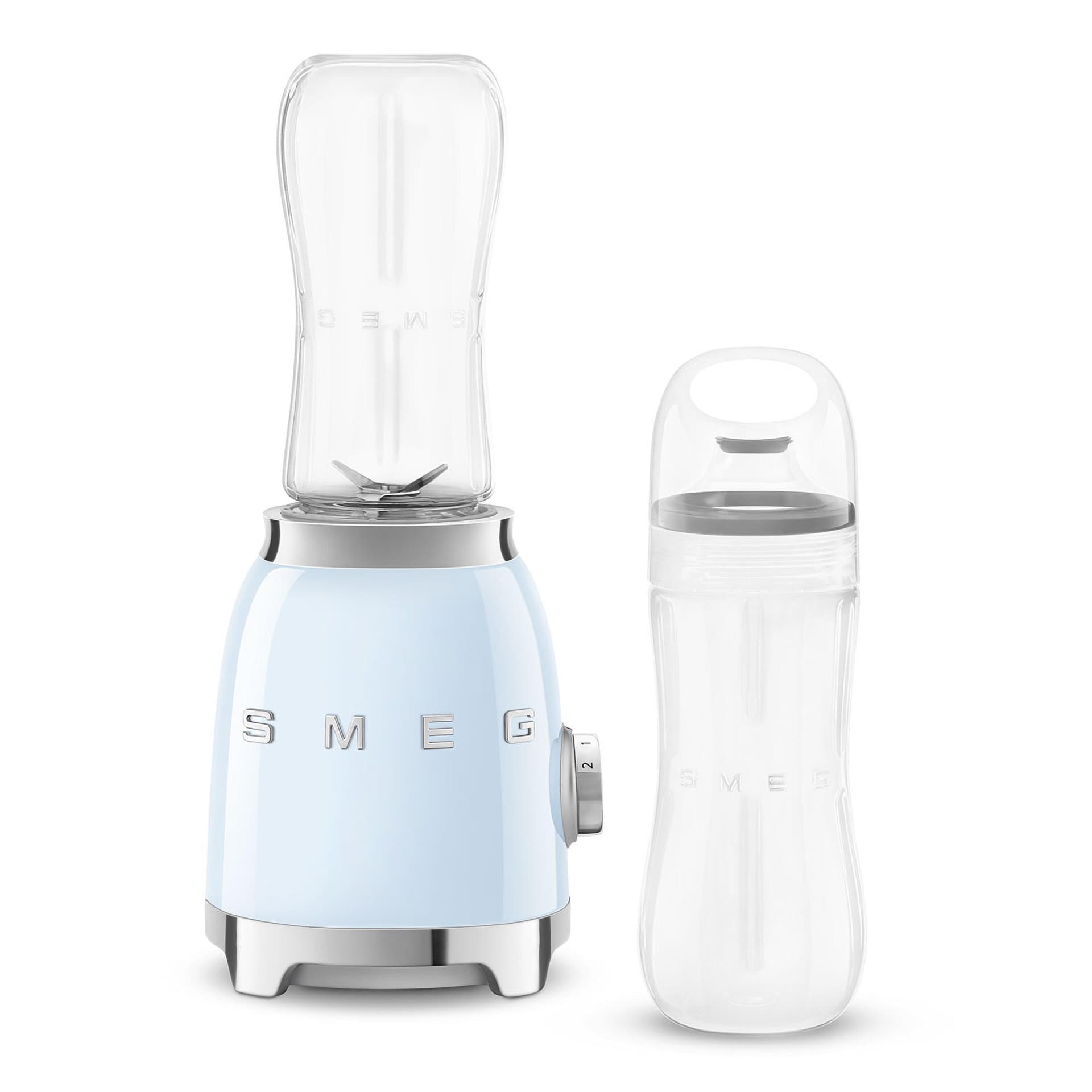 50's Retro-Style Personal Blender Pastel Blue