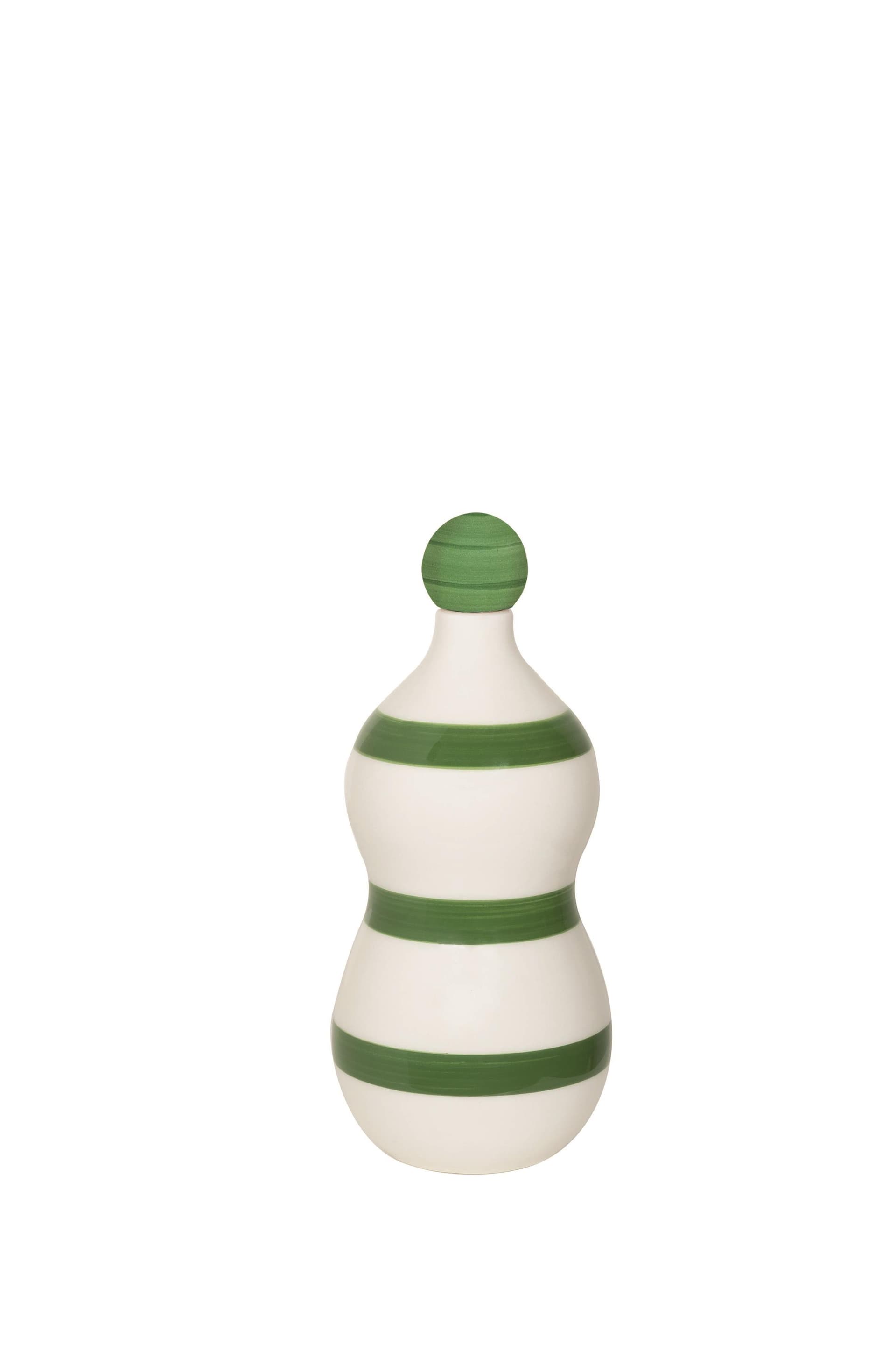 Lido Bottle with Stripes Lt Blue