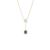 Colored Marquise X Baguette Drop Lariat