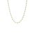 Colored CZ Stationed Bar Tennis Necklace